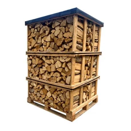 Mélange de bois durs — 25cm — Palette de 3,3 stères